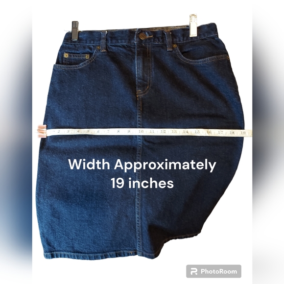 LRL Ralph Lauren Jeans CO Denim Jean Skirt Women's Size 6 - Picture 6 of 9